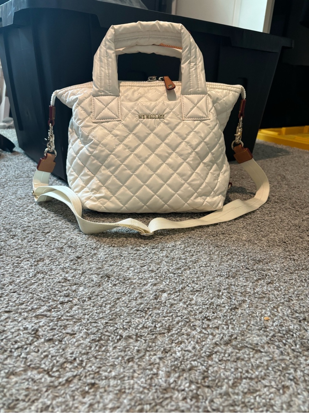 MZ Wallace Small Sutton Bag in white
